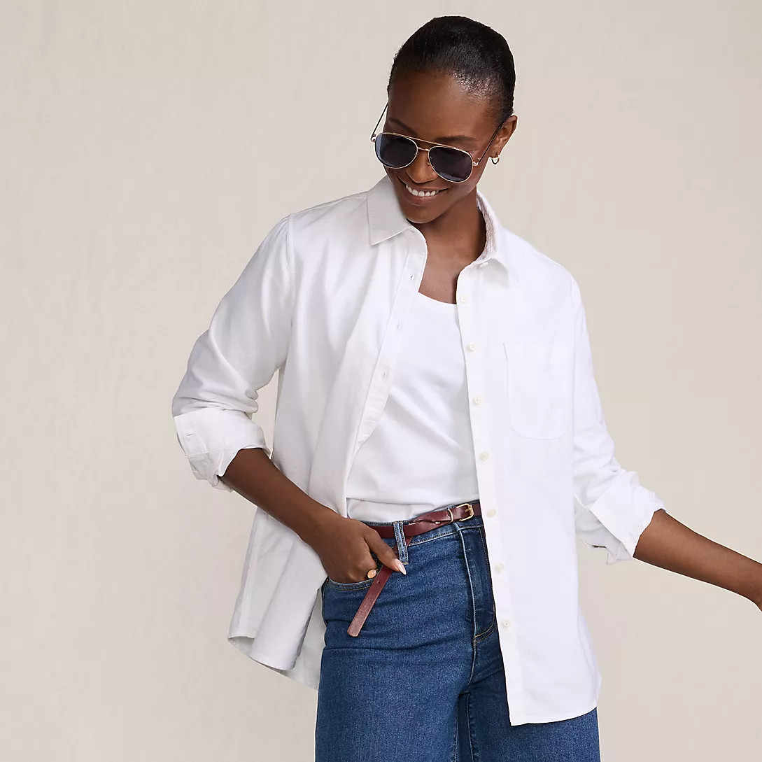 Women's Oxford Shirt | Lands' End (US)