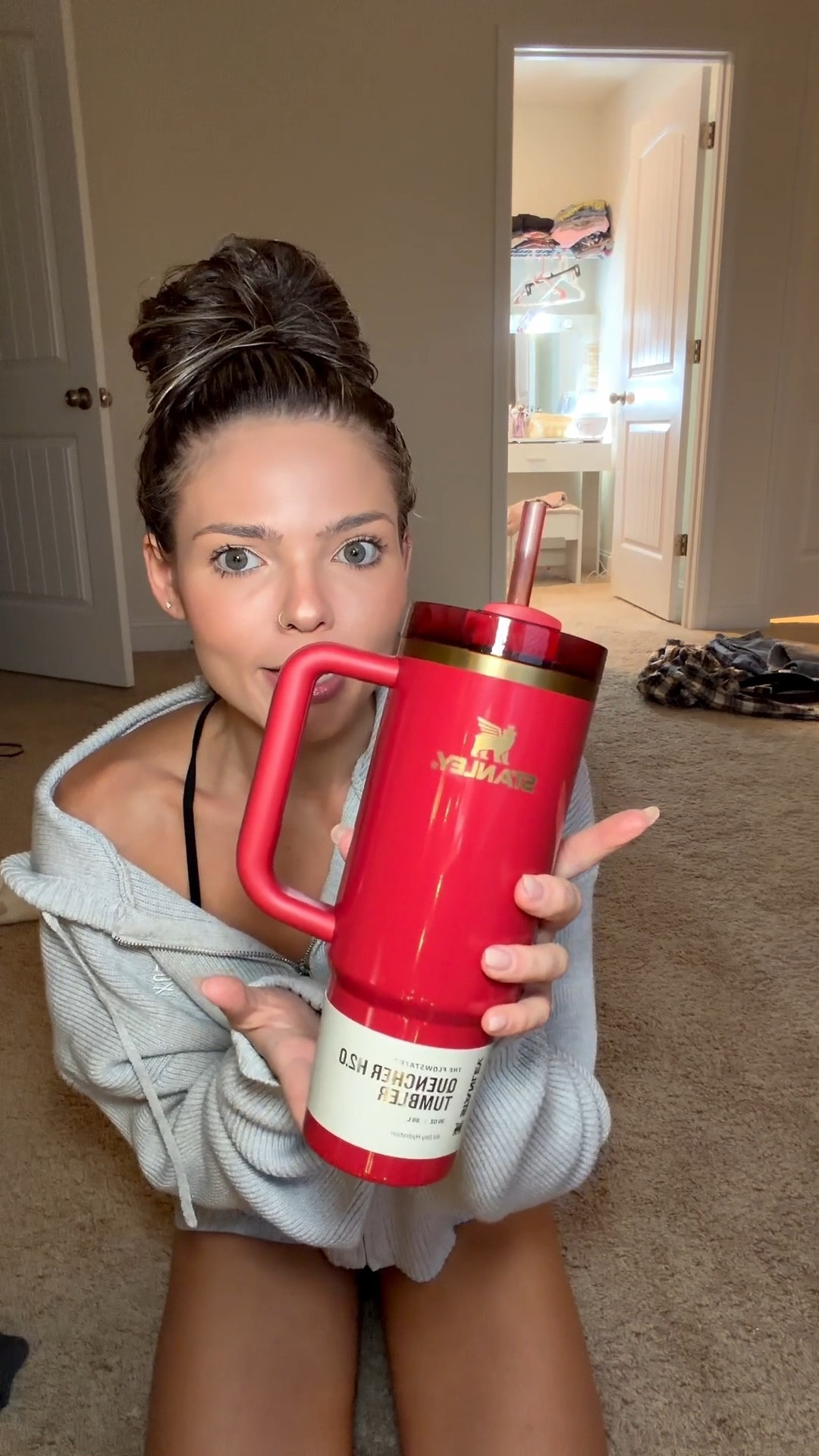 What I got for Christmas as a toddler mom 🎄✨ Loving my new Summer Fridays lip butter, Sol de Janeiro perfume, cozy Alo puffer, and the festive Christmas Stanley cup! Perfect gifts for moms who want a little self-care + style. 

#holidayhaul #momgifts #summerfridays #soldejaneiro #aloyoga #stanleycup #giftguide #LTKmom #shopthelook 

#LTKGiftGuide #LTKmomlife #LTKHoliday