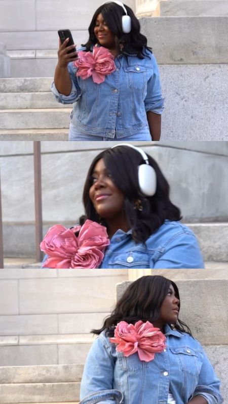 This denim on denim look is such a statement. From the accessories to the fit, this outfit is unforgettable! I mean, look at that cutie flower on my jacket💐 Obsessed.

Jacket 2X
Jeans 22

plus size fashion, denim on denim, spring outfit inspo, summer vacation, plus size fashion, fashion trends, two piece, mid size, plus size



#LTKFindsUnder50 #LTKPlusSize #LTKFindsUnder100