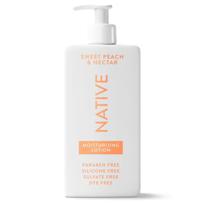 Native Body Lotion Pump - Sweet Peach & Nectar - 16.5 fl oz | Target