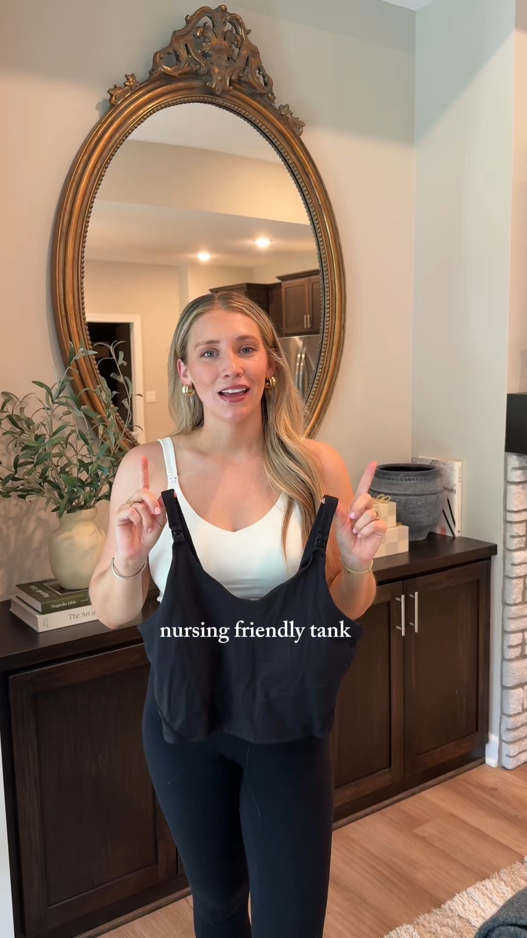 We love these functional nursing tanks! So easy to keep casual or dress up a bit! 
Wearing a medium 

#LTKStyleTip #LTKActive #LTKBaby