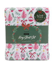 Mixed Christmas Tree Sheet Set | Bed & Bath | Marshalls | Marshalls