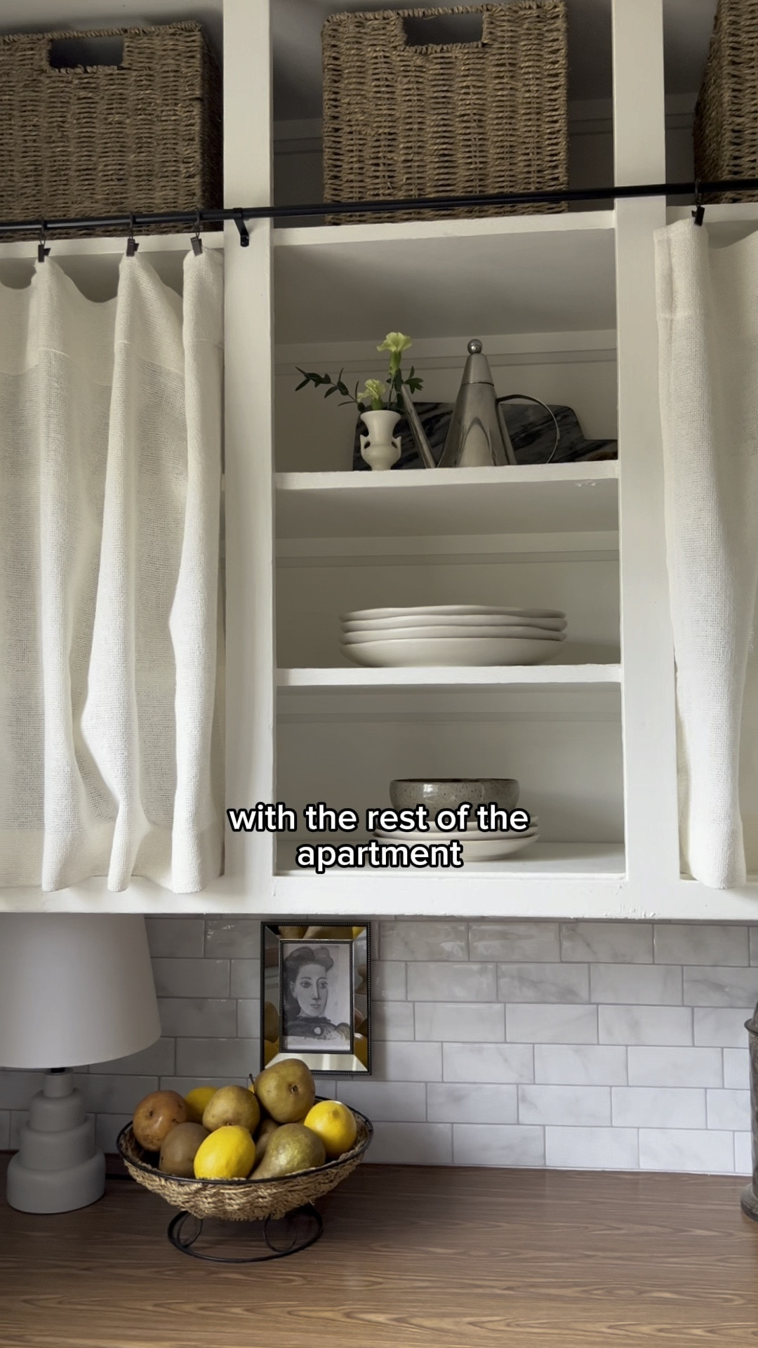 Full small kitchen transformation!

All renter friendly updates and materials. So happy with this calming nuetral pallete.

peel and stick tile, cafe curtains, roman shade, salt and pepper shakers

#LTKHome #LTKStyleTip