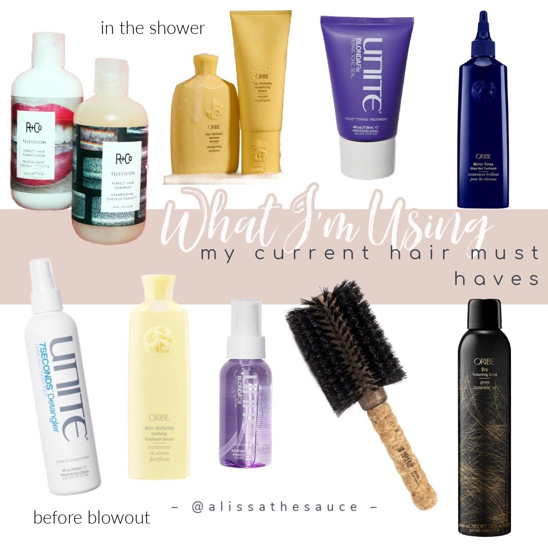 My current hair products on rotation 😍
My favorite shampoo & conditioner 
I love this purple shampoo treatment because it’s less drying than a purple shampoo 💜💜
My must have products for the best blowout 

#LTKFindsUnder100 #LTKBeauty #LTKU