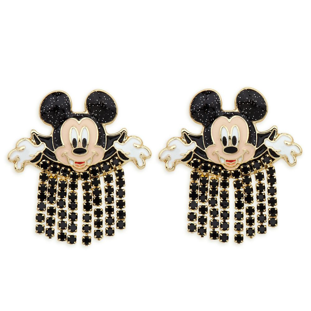 Mickey Mouse Halloween Glow-in-the-Dark Earrings by BaubleBar | Disney Store