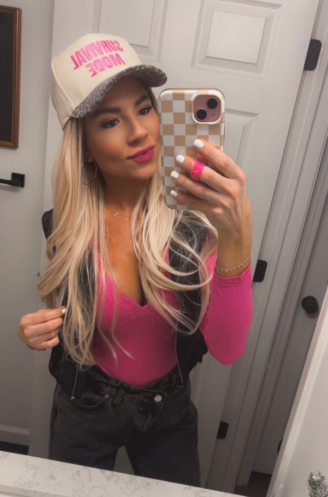 Momiform 🤌🏼 #ballcap#hat#survivalmode#mom#momlife#momiform#casual#pink#bodysuit#amazonfind#amazon

#LTKPetite #LTKSeasonal #LTKFindsUnder50