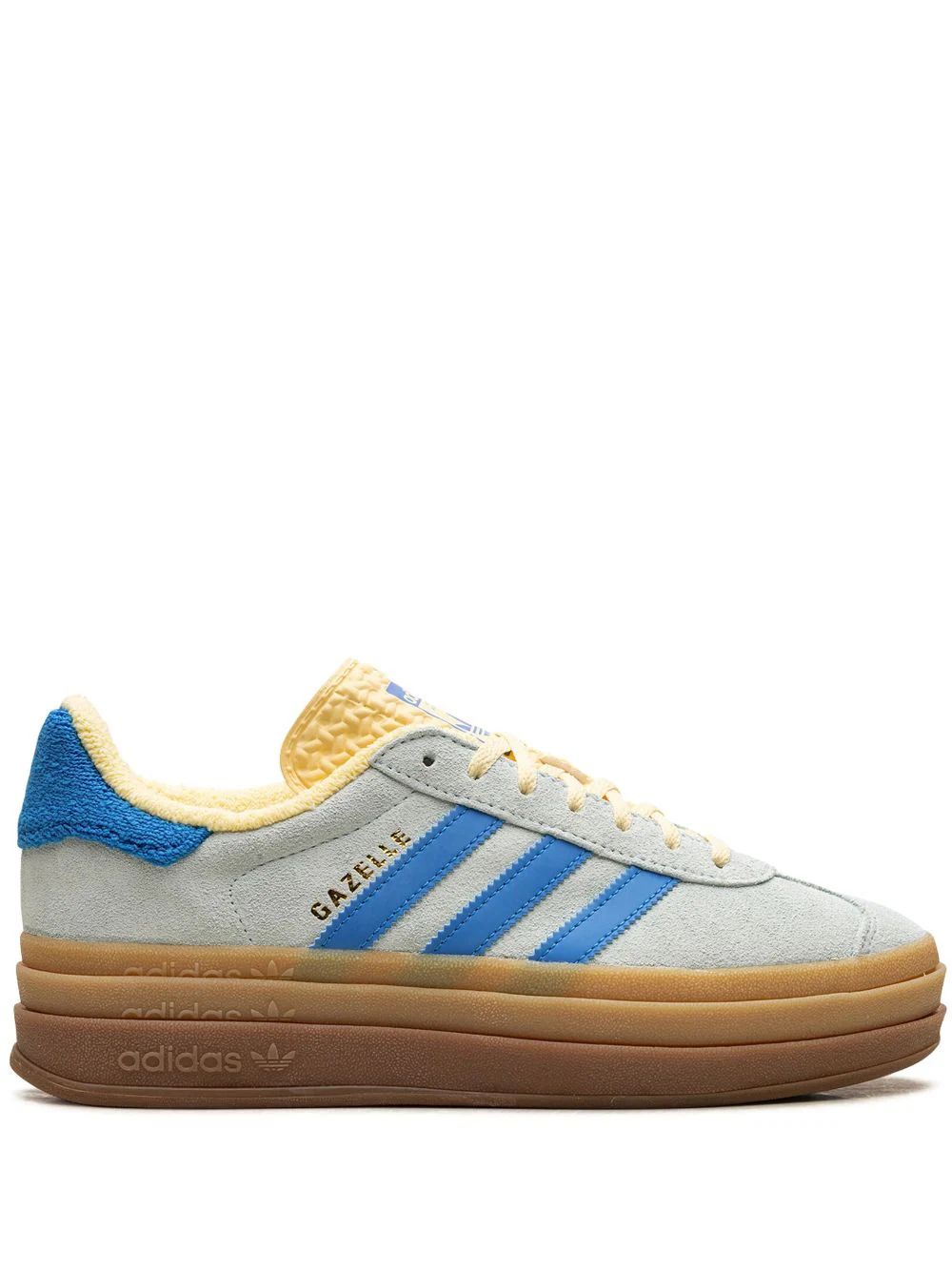 Adidas Gazelle Bold "Almost Blue/Yellow" Sneakers  - Farfetch | Farfetch Global