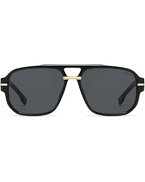 SOJOS Retro Square Aviator Sunglasses for Women Men, 80s 90s Vintage Trendy Polarized Aviators SJ... | Amazon (US)