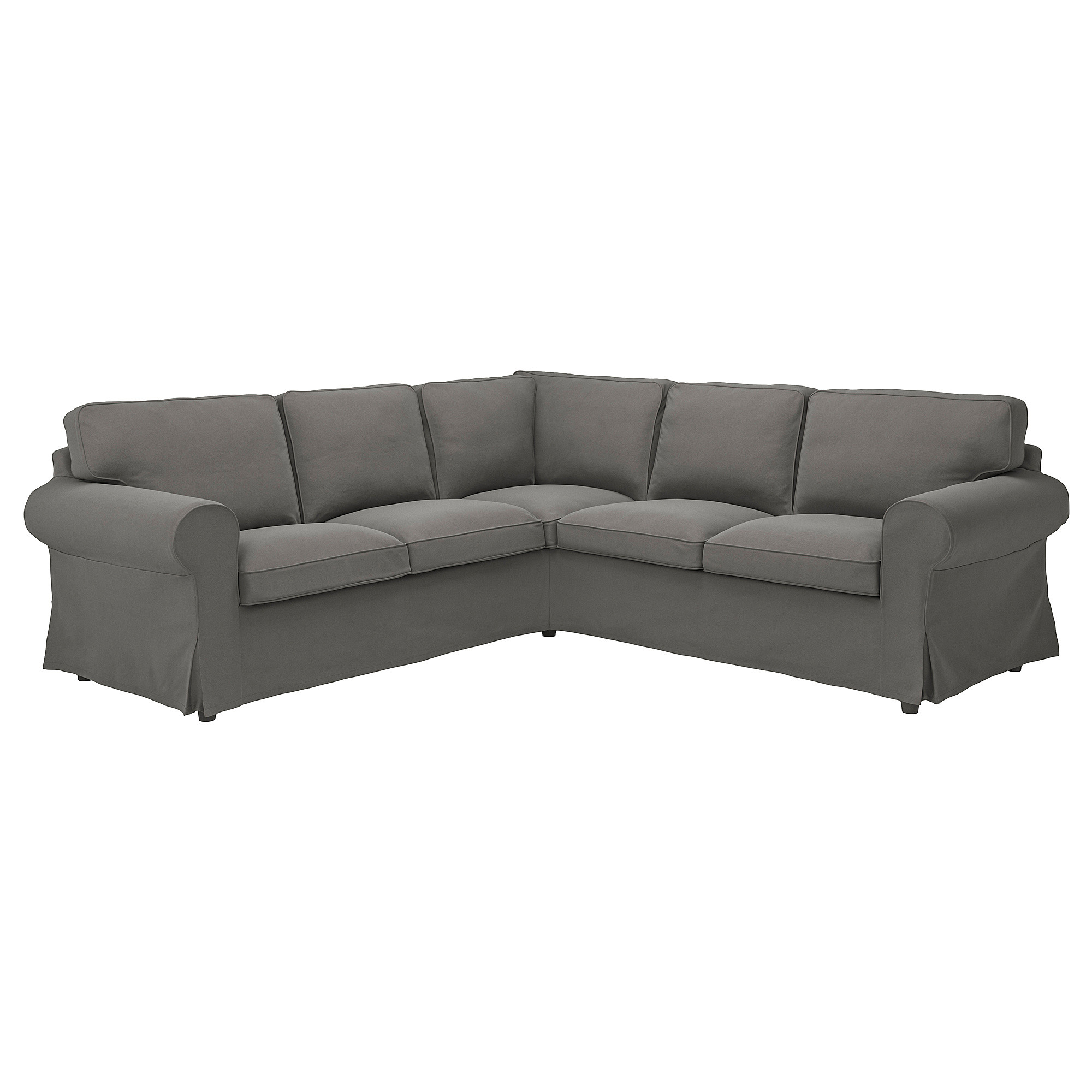UPPLAND Sectional, 4-seat corner, Hakebo dark gray | IKEA US
