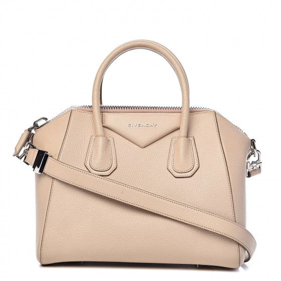 GIVENCHY Sugar Goatskin Small Antigona Nude Pink | Fashionphile