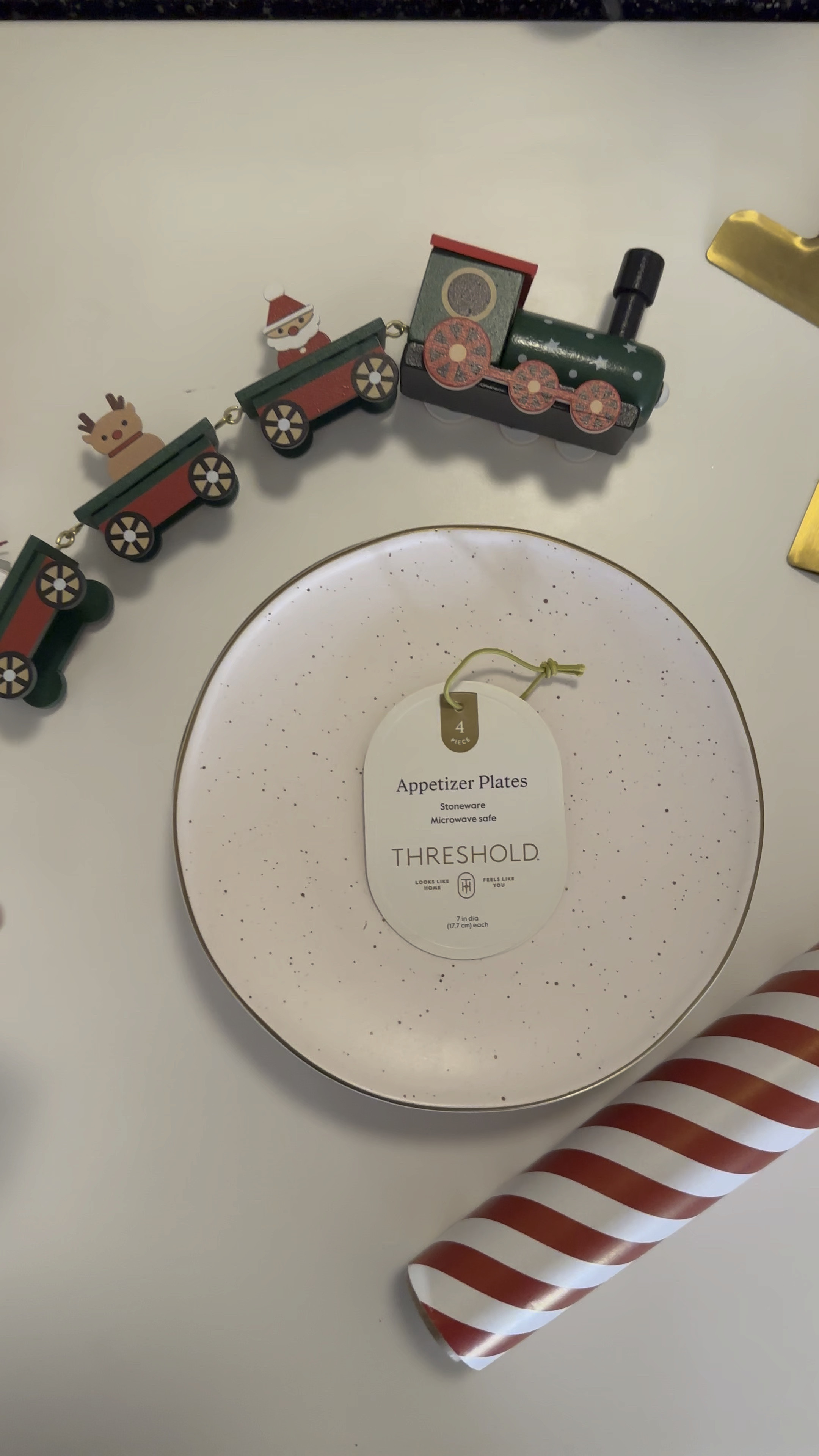 Appetizer plates from Target! I adore these. It has a very light pink hue with a brass rim. 

#LTKGiftGuide #LTKstyletip #LTKitbag