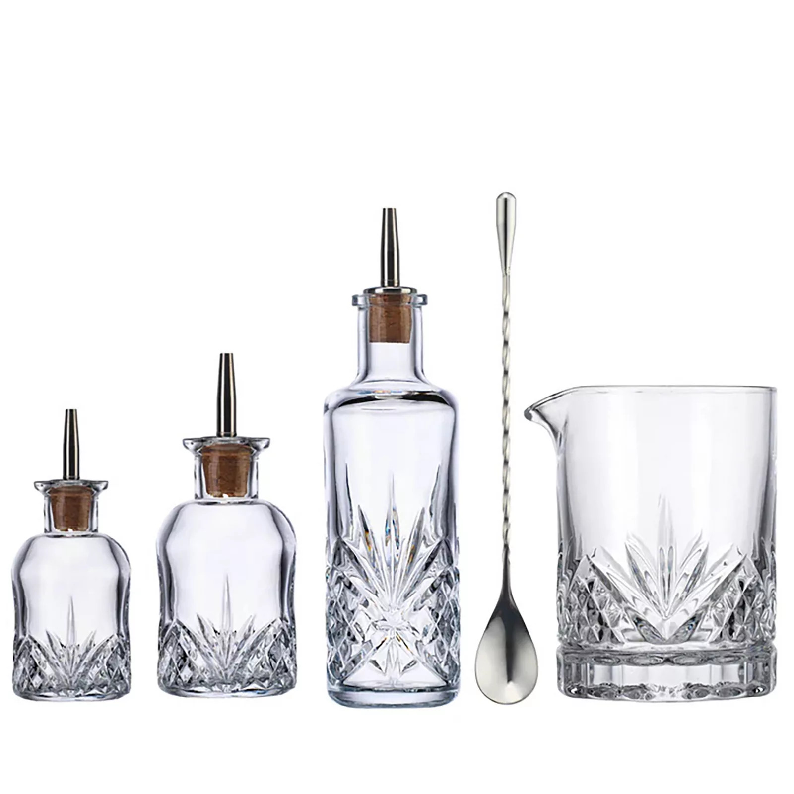 Godinger Silver Dublin Crystal Bitters Set, Multi | Kohl's