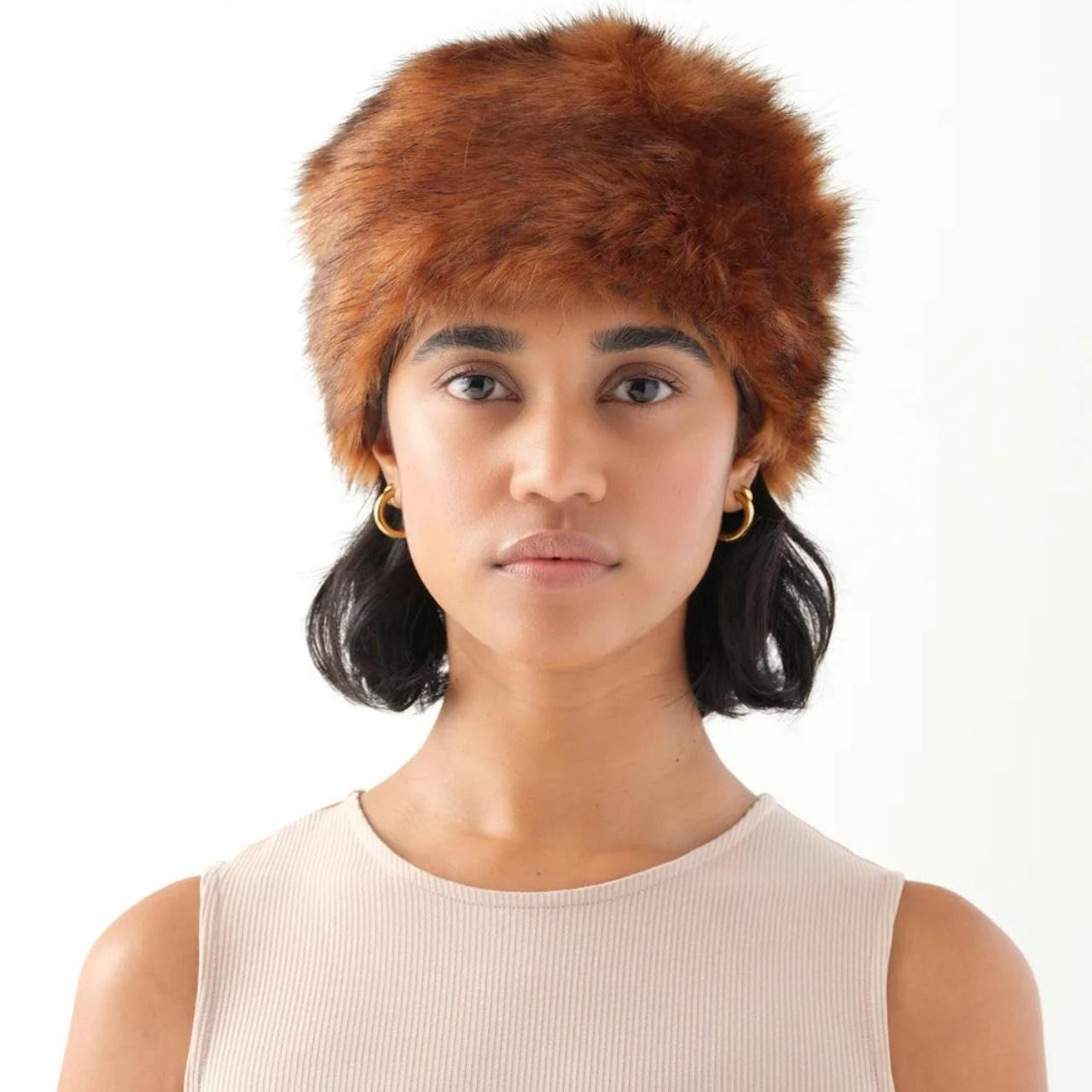 Unreal Fur Women's Hat - Brown | Depop AU