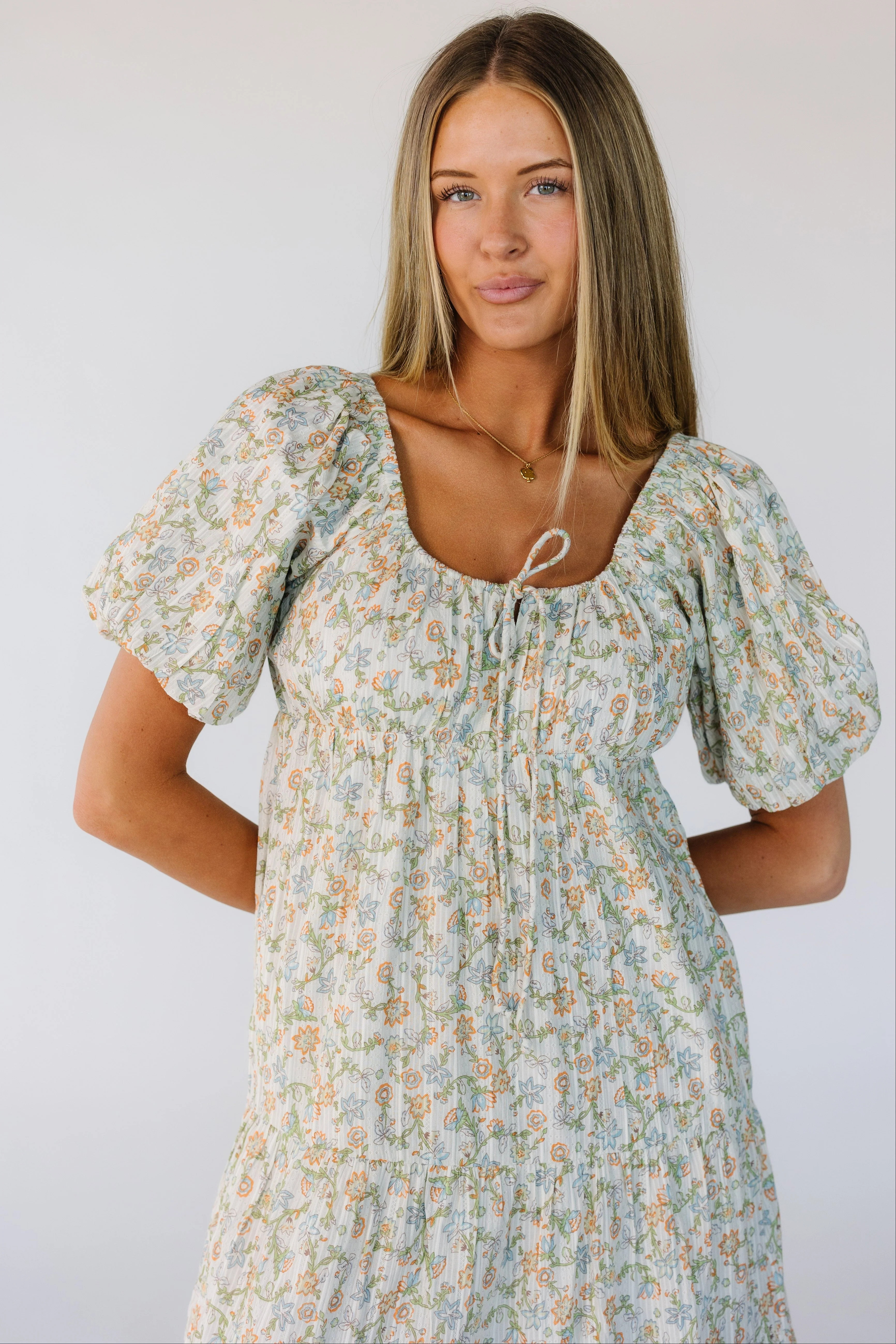 Citrus Lyon Tiered Spring Dress | Called To Surf