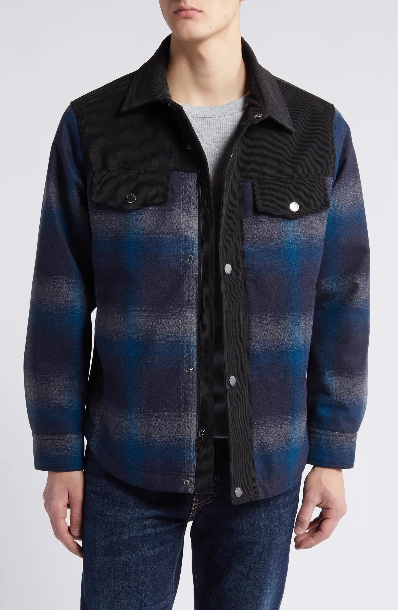 Pendleton Timberline Plaid Wool Blend Shirt Jacket | Nordstrom | Nordstrom