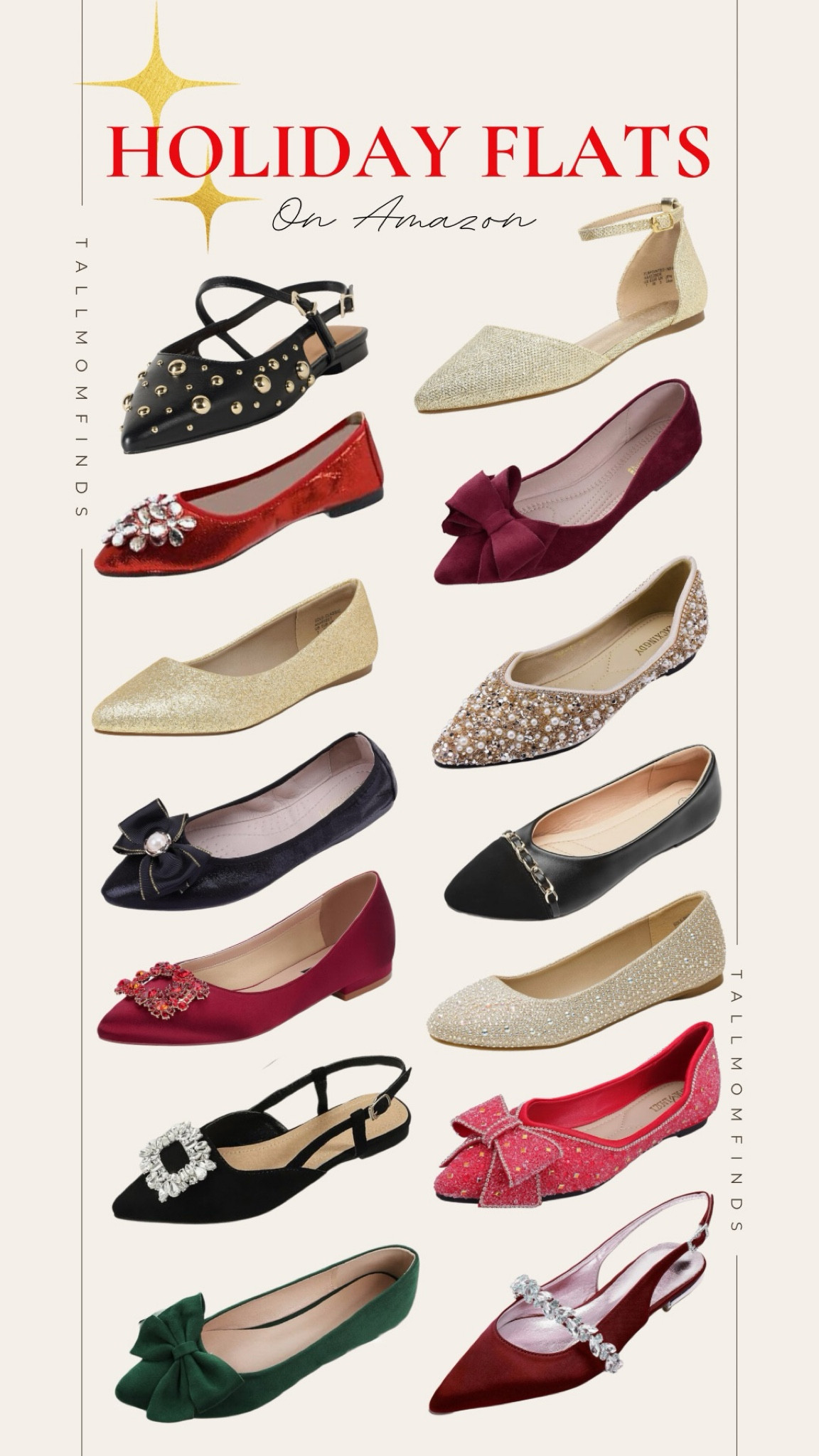 Holiday festive flats from Amazon 

#LTKHoliday #LTKSeasonal #LTKShoeCrush