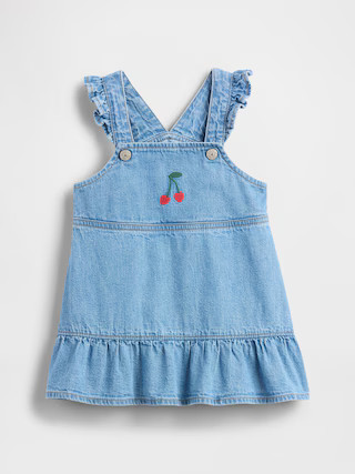 Baby Denim Cherry Dress Set | Gap (US)