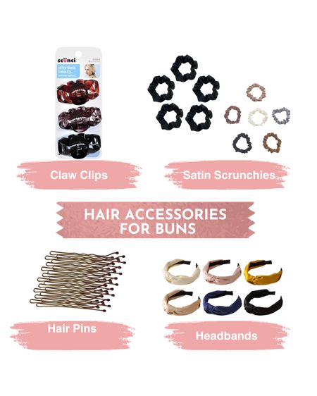 The hair accessories I use to put my relaxed hair in buns.
#relaxedhair

#LTKbeauty