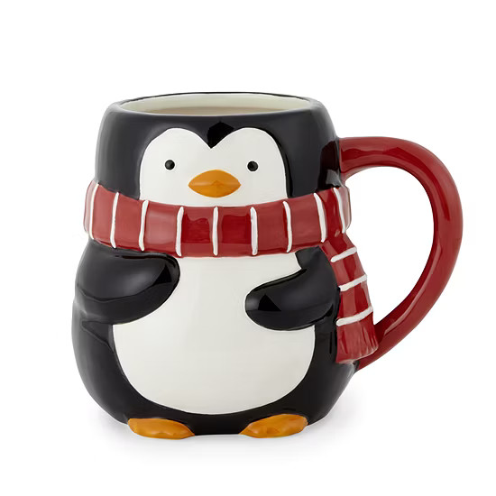 North Pole Trading Co. Winter Penguin Coffee Mug | JCPenney