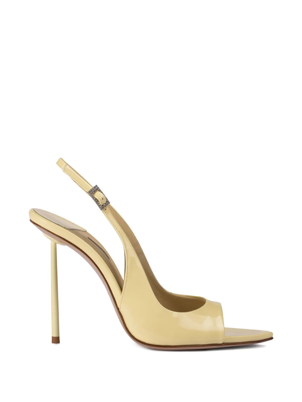 Le Silla Bella heeled sandals - Yellow | Farfetch Global
