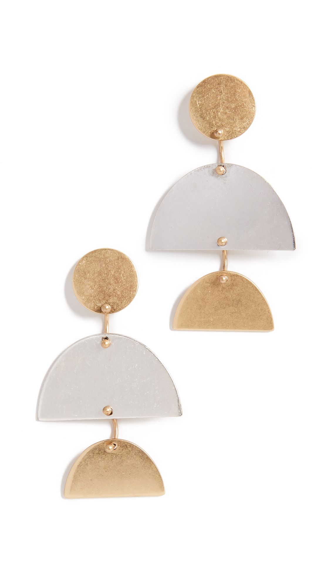 Madewell Sculpture Statement Earrings | Shopbop