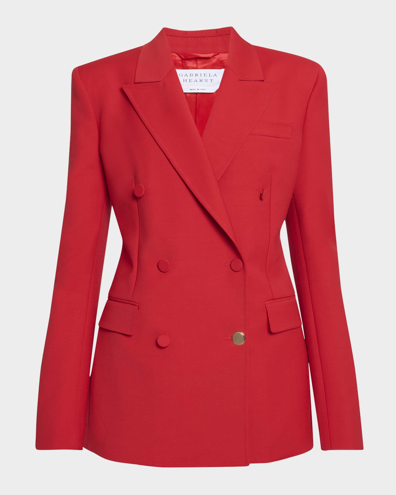 Gavin Double-Breasted Wool Blazer | Neiman Marcus