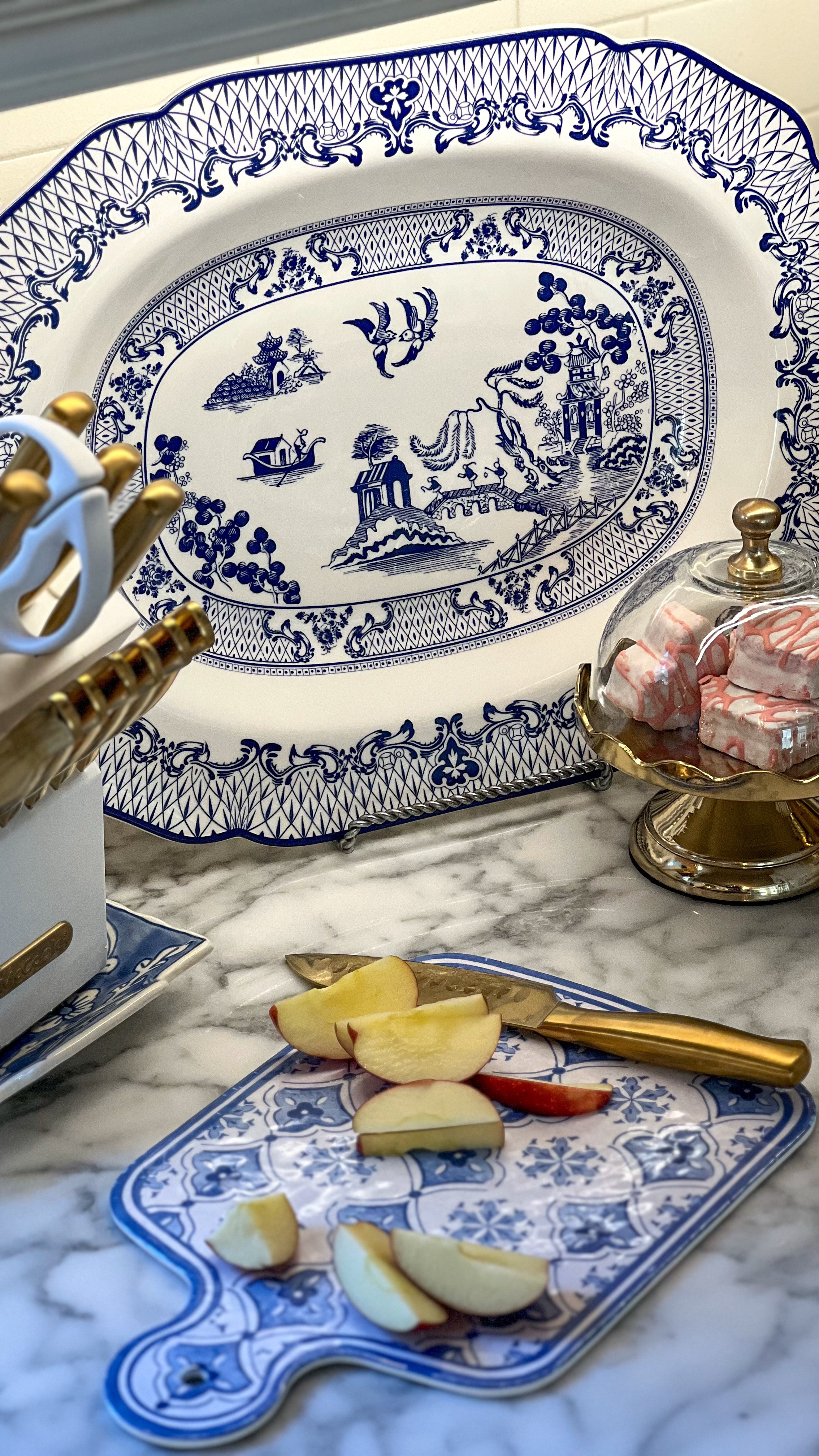 Pretty and functional kitchen knife set. Also a great bridal registry or wedding gift 

#LTKGiftGuide 

#LTKWatchNow #LTKHome