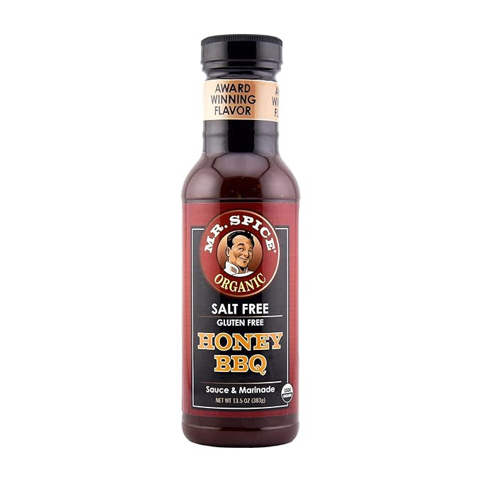 Mr. Spice Organic - Salt Free Sauce (13.5 Ounce (Pack of 1), Honey BBQ) | Amazon (US)