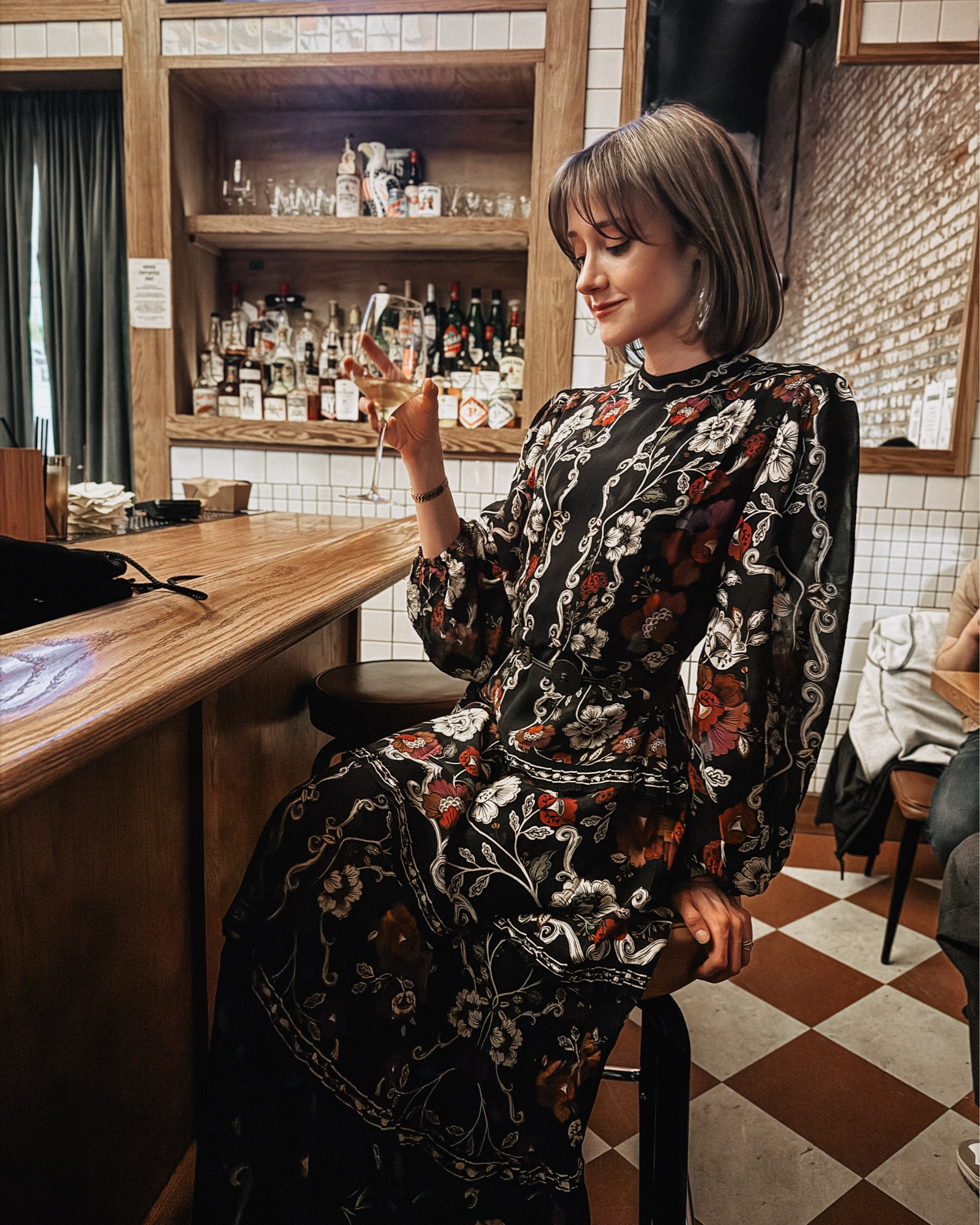 Embracing gothic romance for Valentine’s Day date night with this dark floral maxi dress. #farmrio

#LTKOver40 #LTKSeasonal #LTKootd