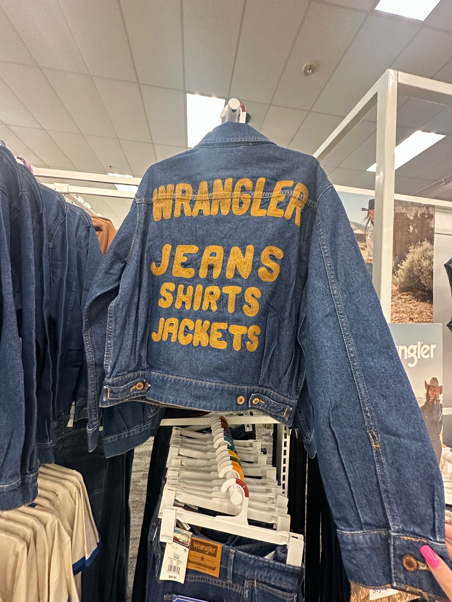 Love this wrangler graphic denim jacket from wrangler x target! So cute for fall! Priced at $75 & ranges from sizes XS-4X!

#LTKPlusSize #LTKMidsize #LTKTall