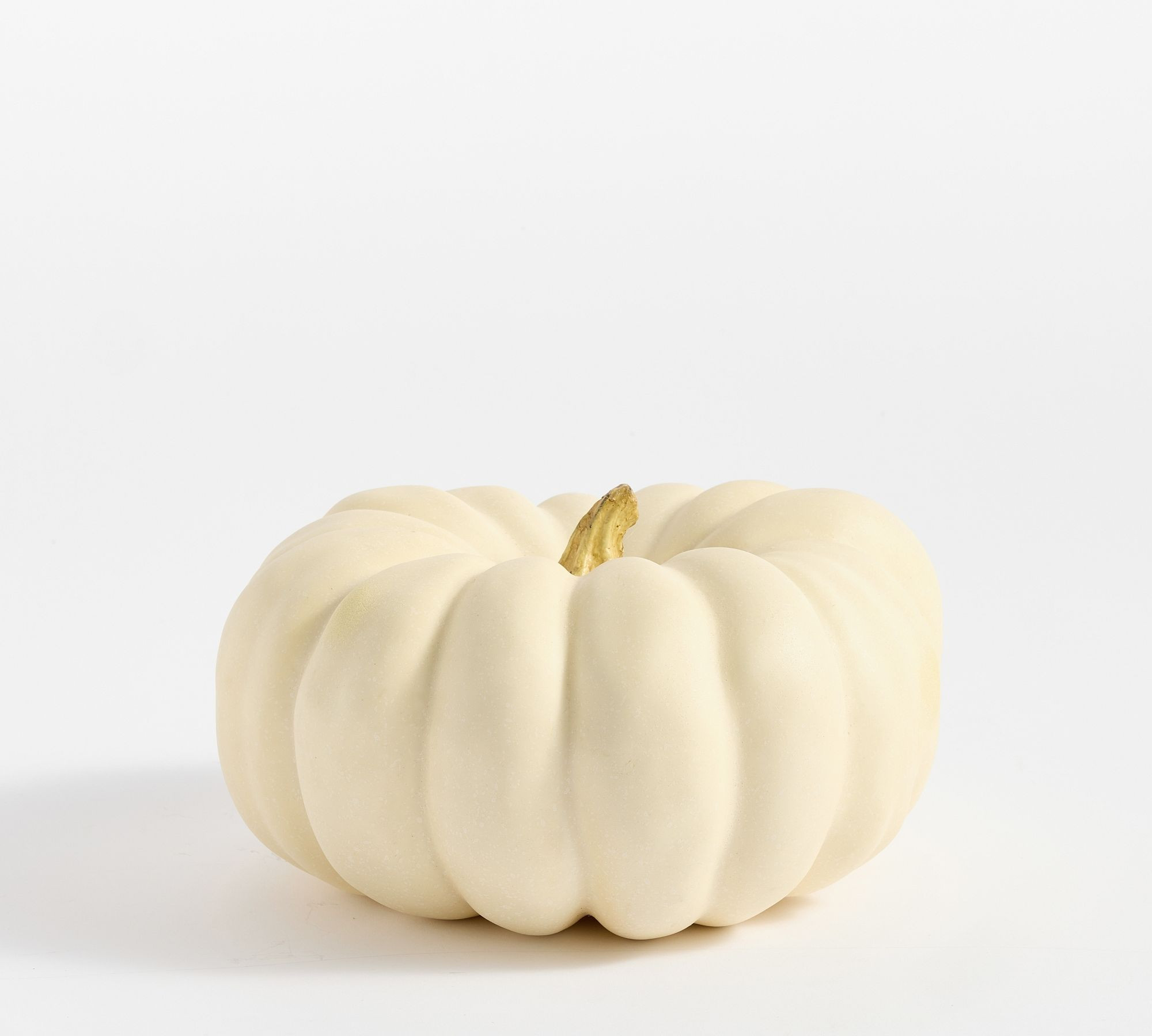 Medium Orange Pumpkin - 9" Diam | Pottery Barn (US)