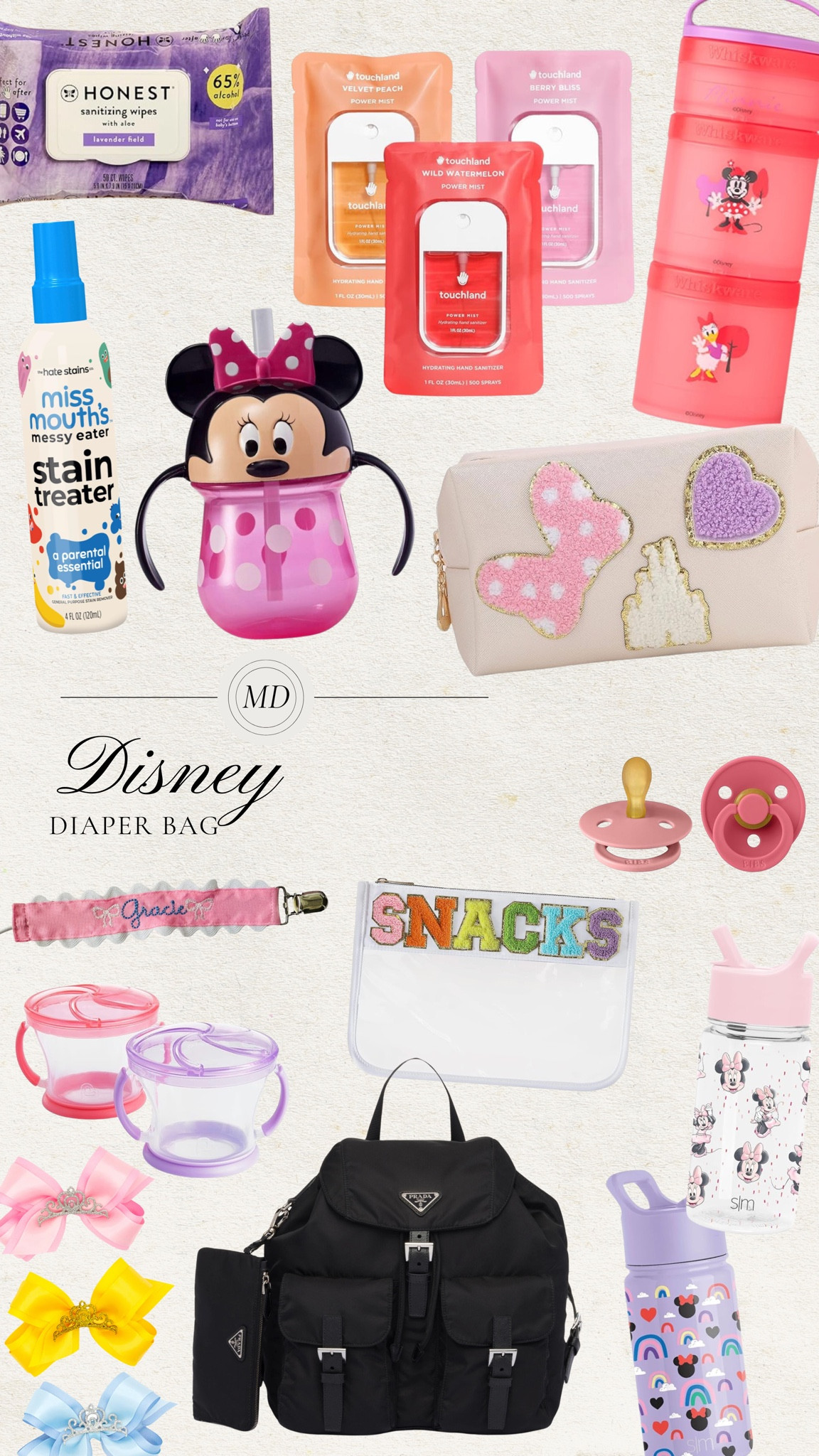 Packing up our diaper bag for Disney. Taking the girls essentials like water bottles and stain remover. Plus my favorite hand sanitizer to make sure we keep our hands germ-free in the parks!

Disney trip, what to pack for Disney, family Disney, kids Disney essentials 

#LTKTravel #LTKKids #LTKBaby