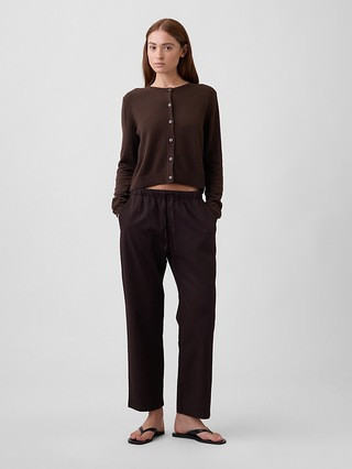 Mid Rise Easy Twill Pants | Gap Factory