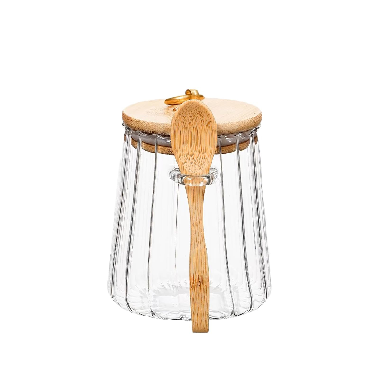 CNWSGEM Sugar Bowls Sugar Container 25.36 FL OZ Glass Coffee Canister Airtight Food Storage Jar w... | Amazon (US)