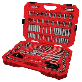 CRAFTSMAN 159 -Piece Metric and standard (SAE) Mechanics Tool Set with Hard Case Lowes.com | Lowe's