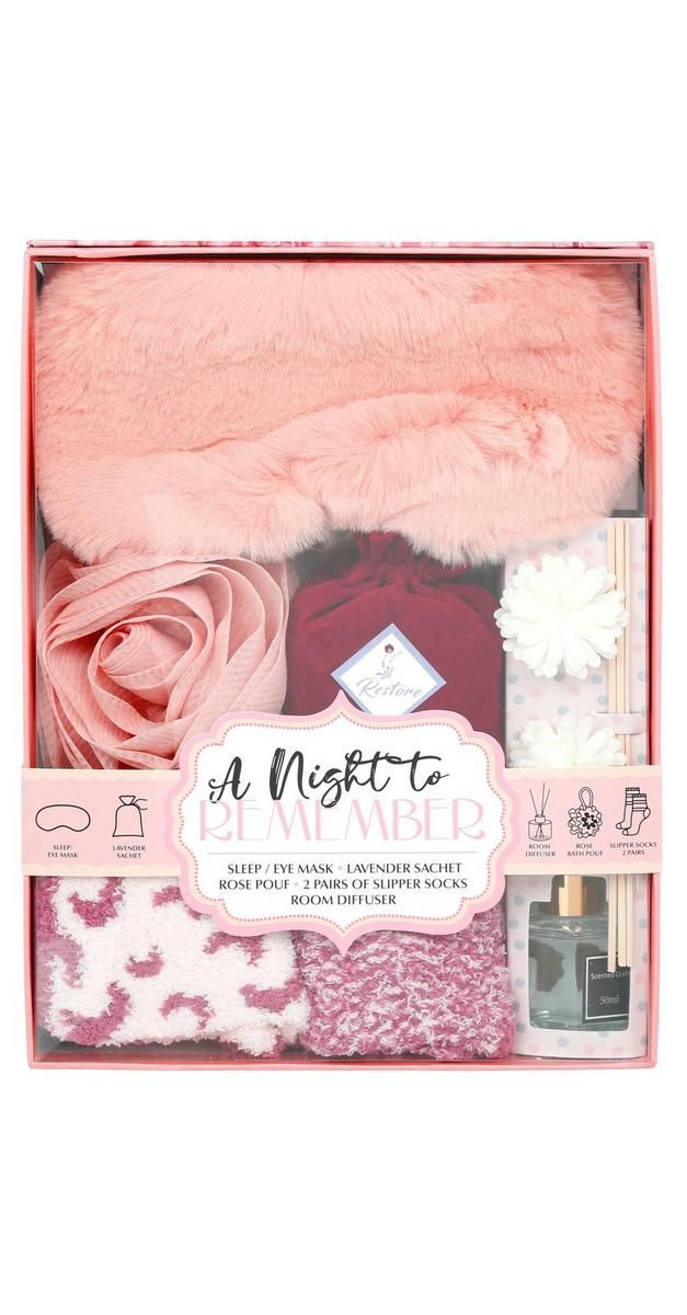 A Night To Remember 5 Pc Self Care Set - Pink-Pink-0572169737375   | Burkes Outlet | bealls