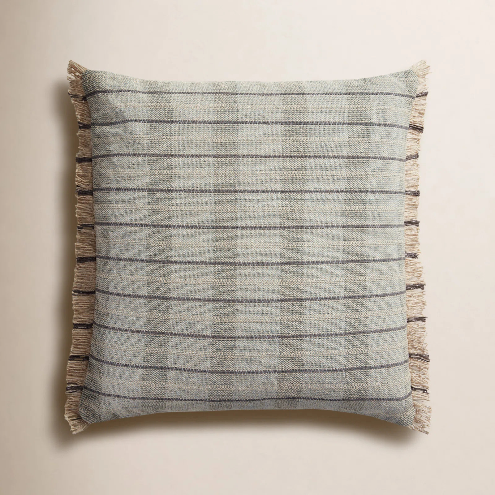Magnolia Home By Joanna Gaines X Loloi Riley Sage / Natural Pillow | Wayfair North America