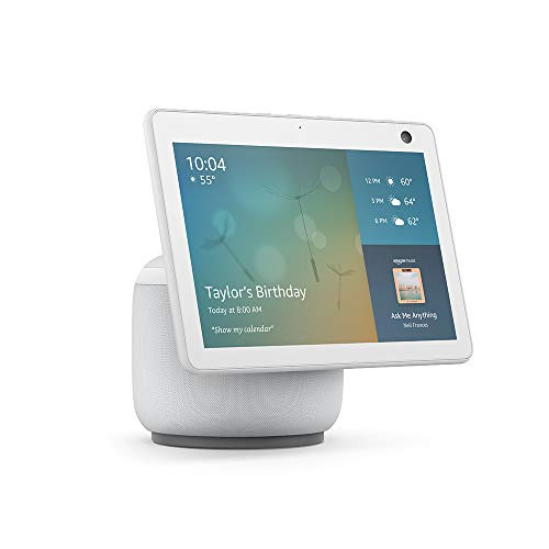 Amazon Echo Show 10 (3rd Gen) | HD smart display with premium sound, motion and Alexa | Glacier White | Amazon (US)
