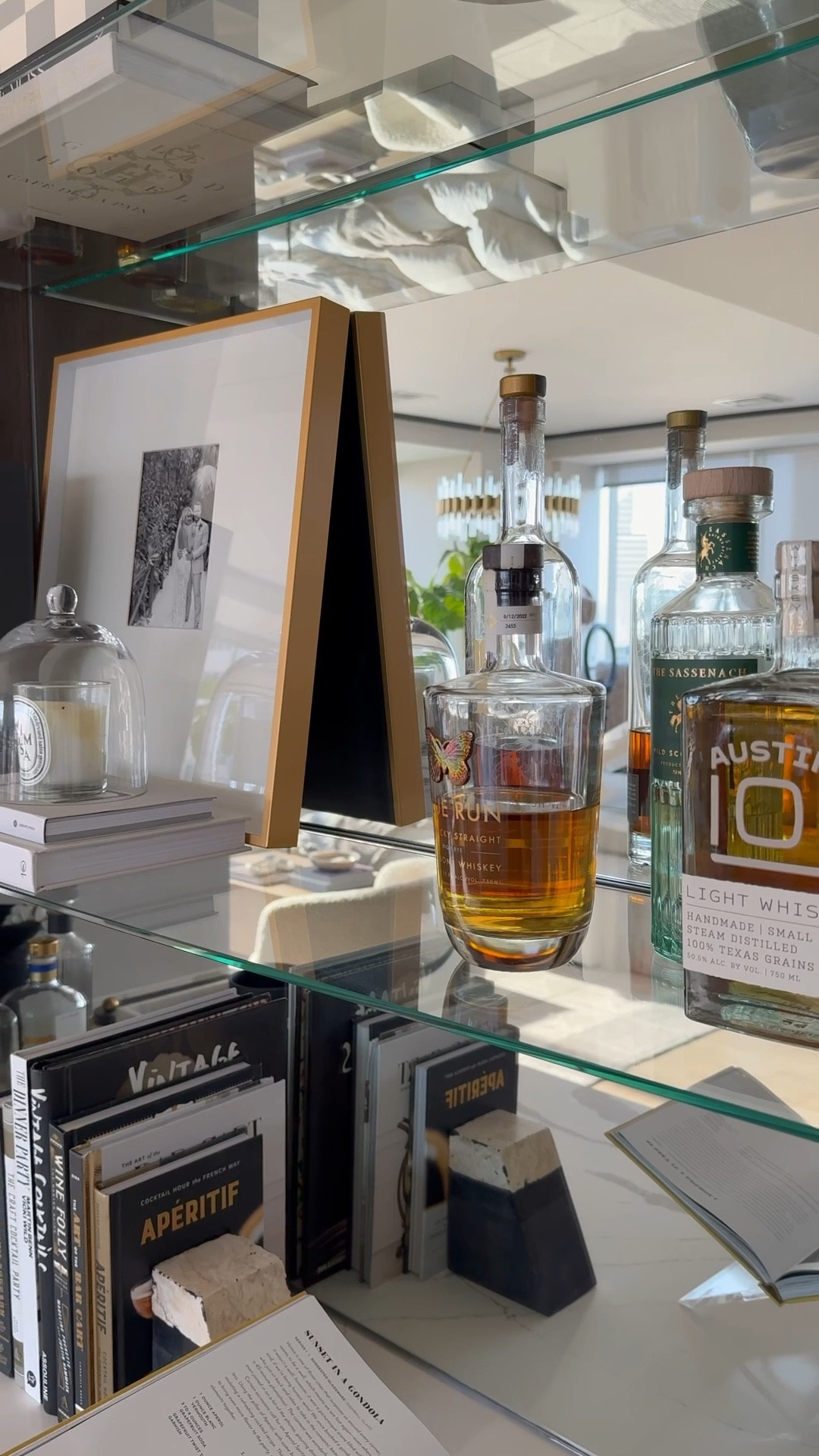 Staying in this weekend? Shop my bar! 🍸🥃