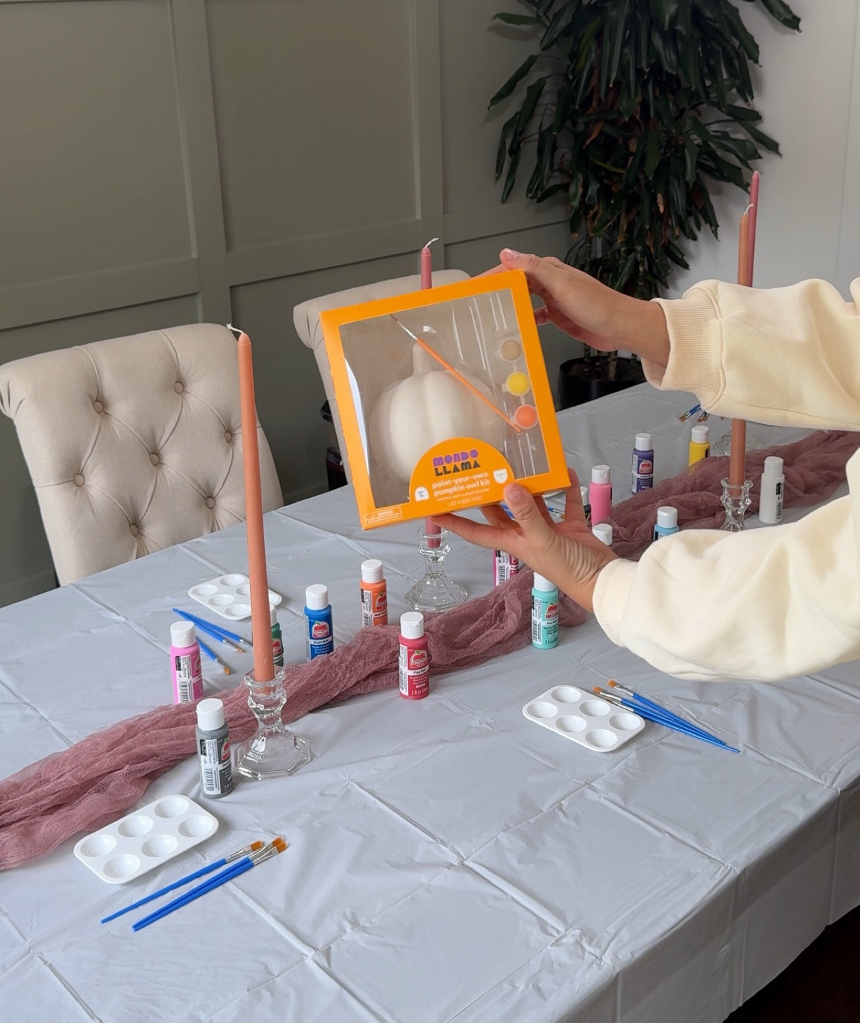 Affordable ceramic pumpkin painting kit for girls night or crafts with kids 🎃

#LTKParties #LTKSeasonal #LTKFamily