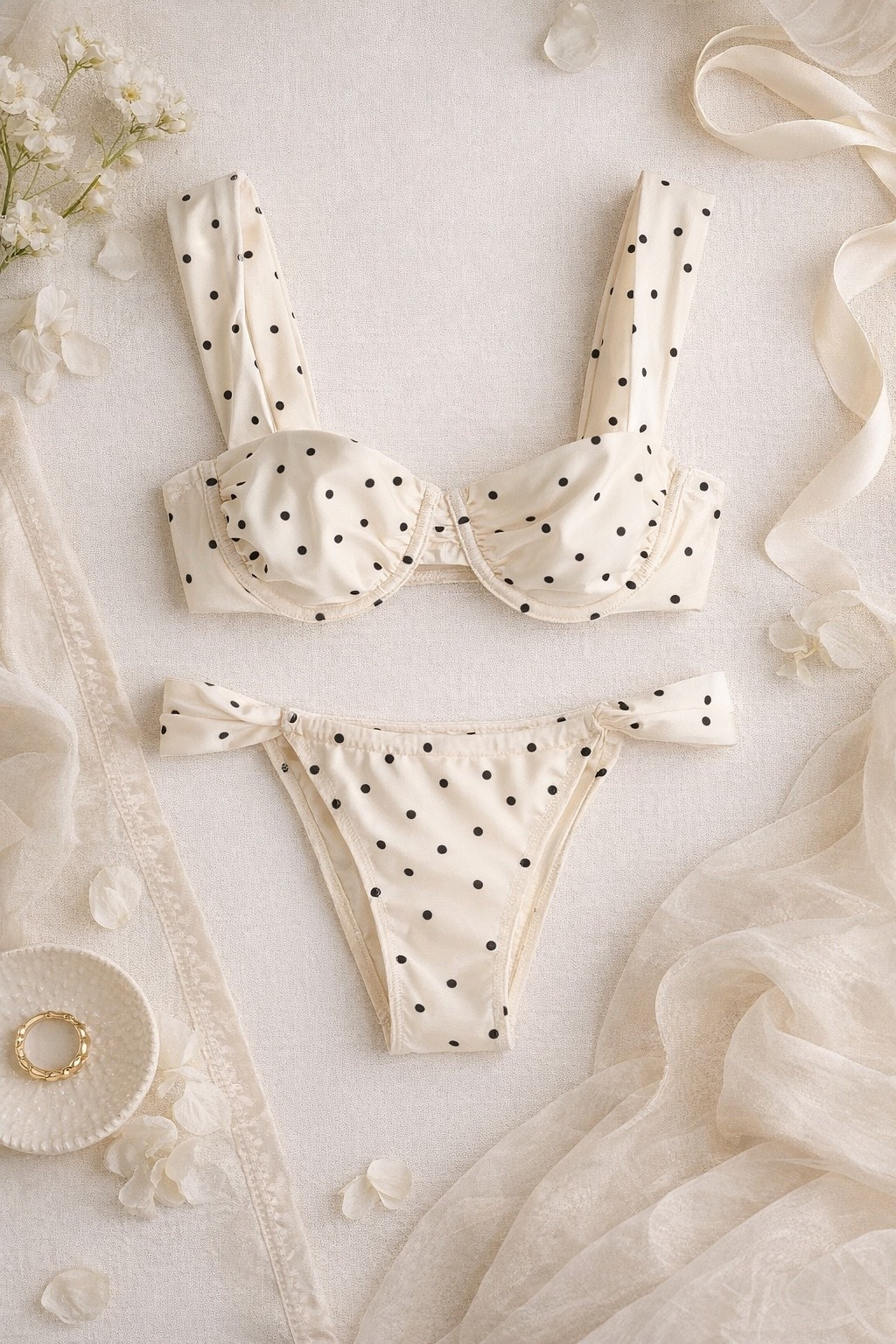 These polka bikini are obsession 💕

#LTKUK #LTKhaul #LTKgrwm