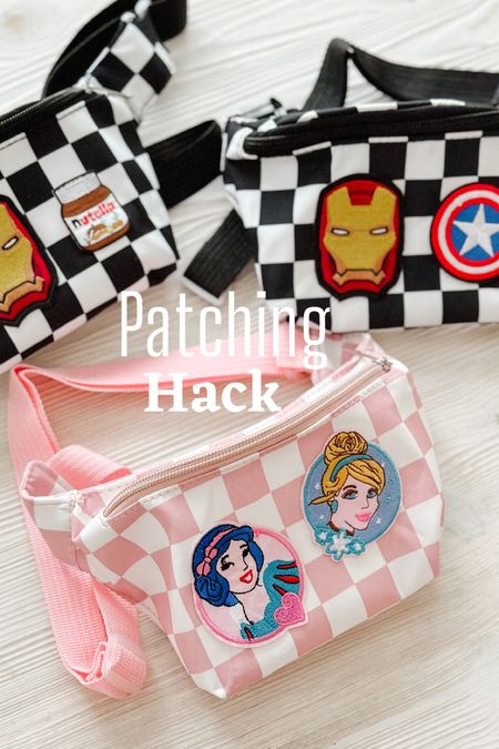 Patches and cutest checkered bags. Check my instagram for an amazing patching hack  

#LTKtravel #LTKfamily #LTKkids