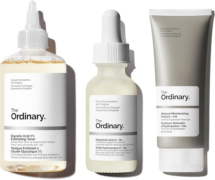 The Ordinary Favorites Collection For Luminous, Hydrated Skin - Skin Care Bundle Set -Glycolic Ac... | Amazon (US)