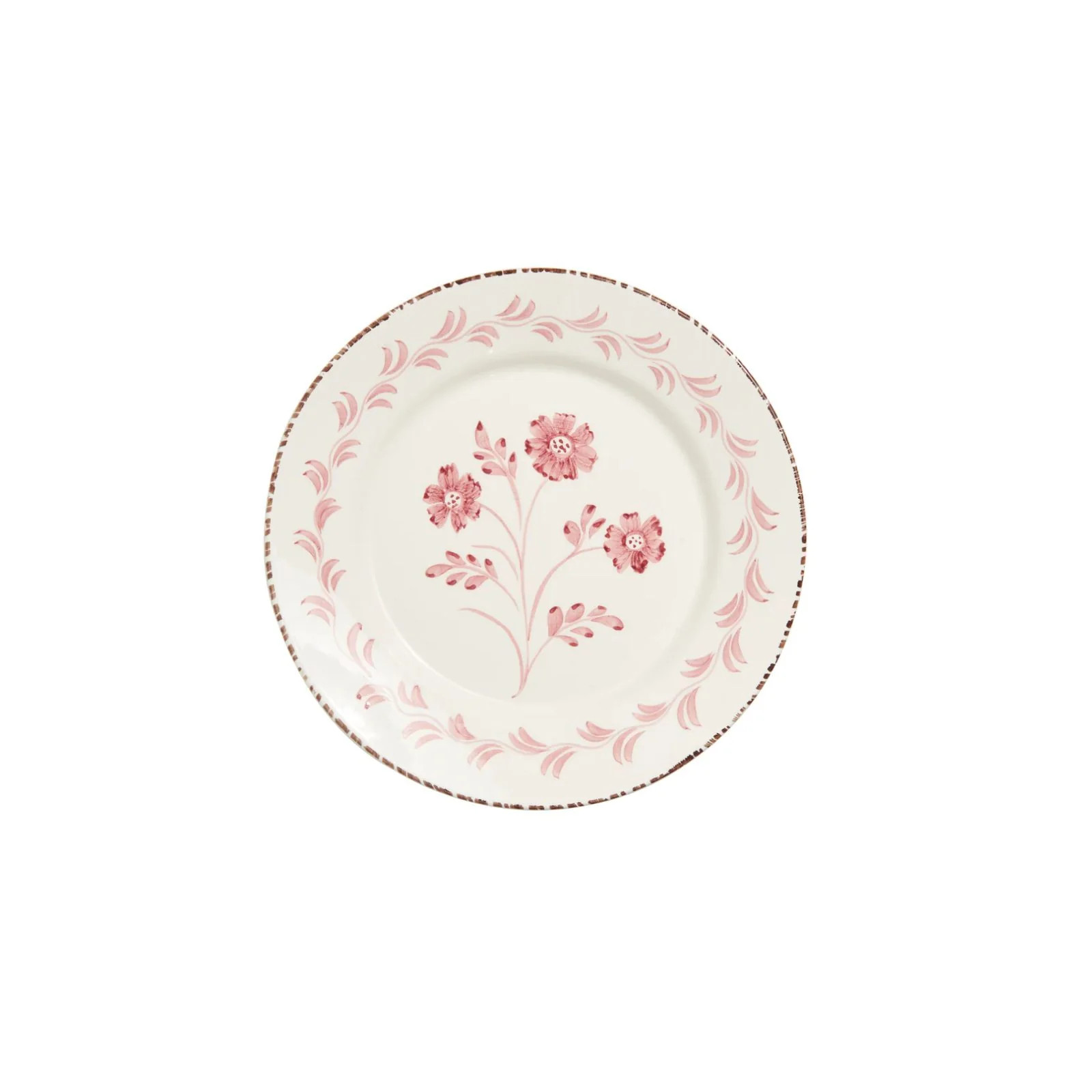 Rose Floral Dinner Plate | Brooke & Lou | Brooke and Lou