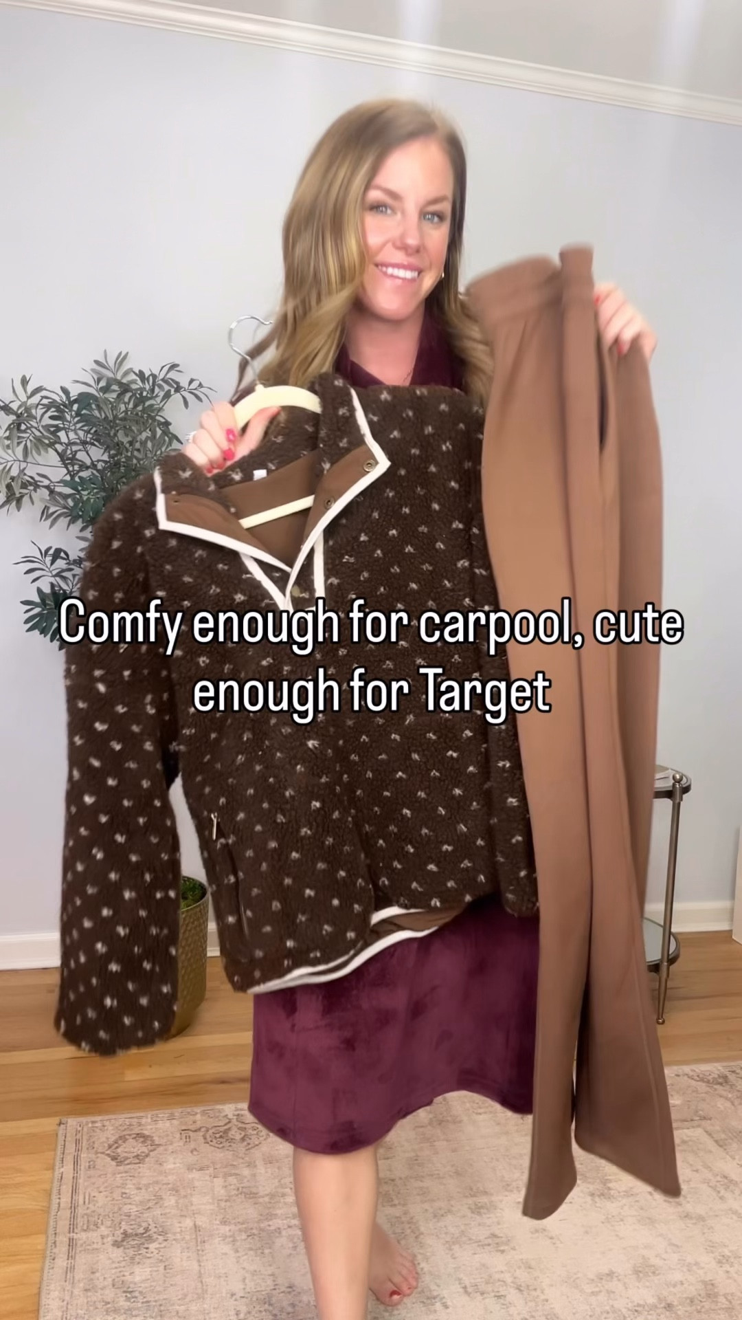 Comfy casual outfit featuring this cute fleece! Size M 

#LTKMidsize #LTKootd #LTKSaleAlert