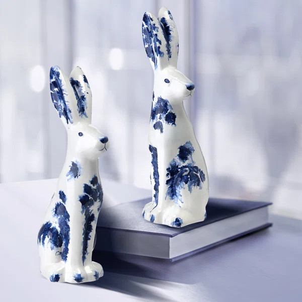 2 Piece Terracotta Bloomsbury Bunny Set | Wayfair Professional
