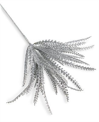 Holiday Lane Picks Silver-Tone Branch Pick Ornament, Exclusively at Macy's - Macy's | Macy's