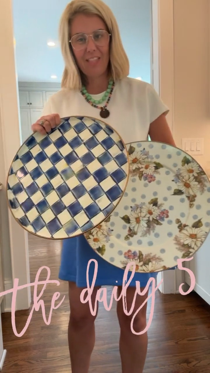Daily 5…#4…Mackenzie Childs! I just love how this looks in my kitchen. I have a growing collection and there’s so much goodness on sale during the prime sale!! ￼

#LTKdayinmylife #LTKHome #LTKSaleAlert