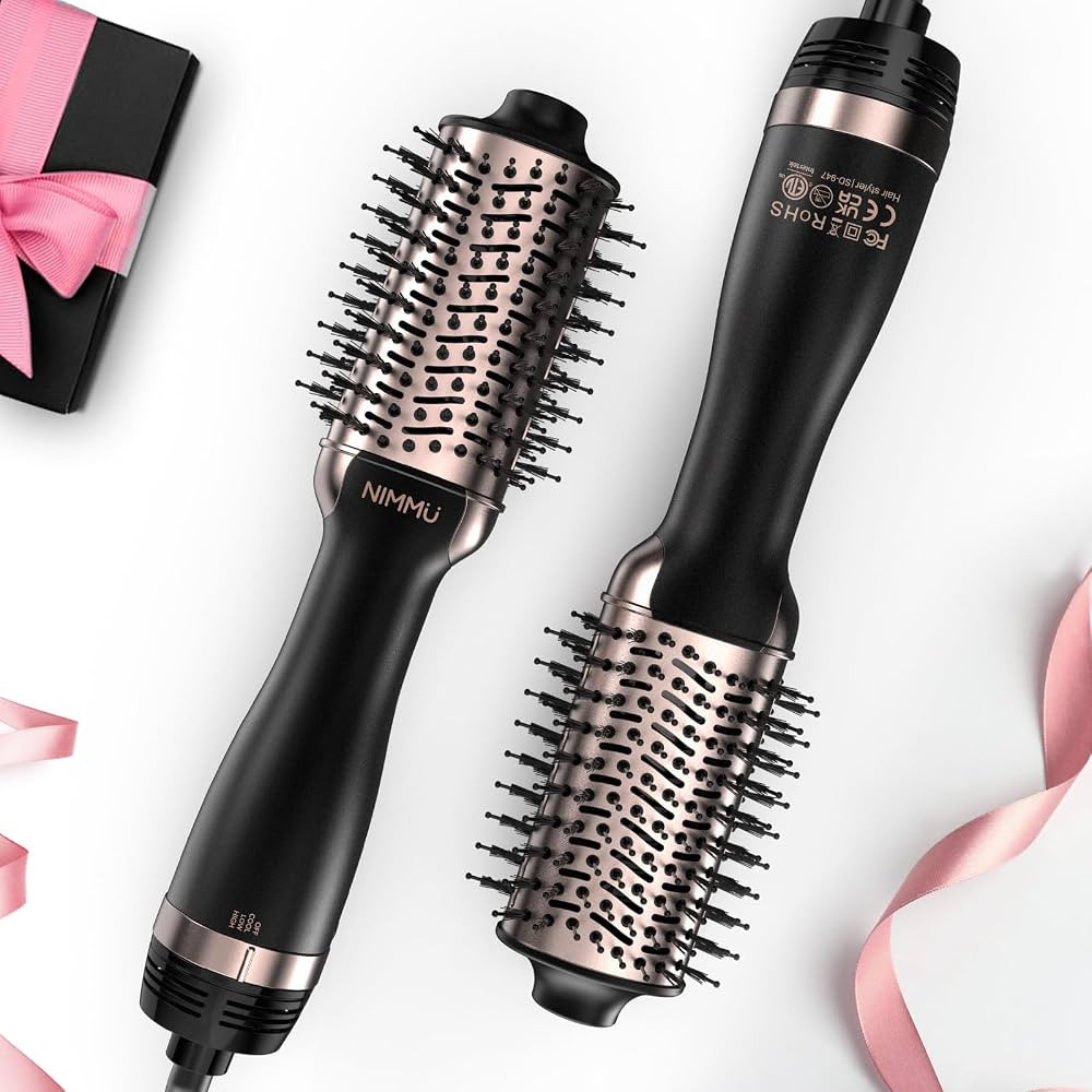 Nimmu Hair Dryer Brush Blow Dryer Brush in One, 4 in 1 Hair Dryer and Styler Volumizer for Drying... | Amazon (US)