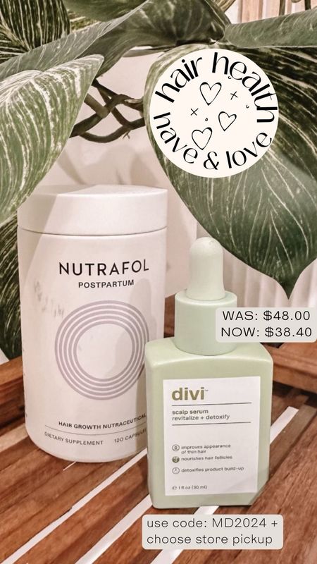 My go to hair health top items! Divi is on sale at Ulta using code: MD2024 and add in store pickup! 

#LTKBeauty #LTKSaleAlert #LTKStyleTip